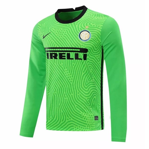 Thailandia Maglia Inter Milan ML Portiere 20/21 Verde